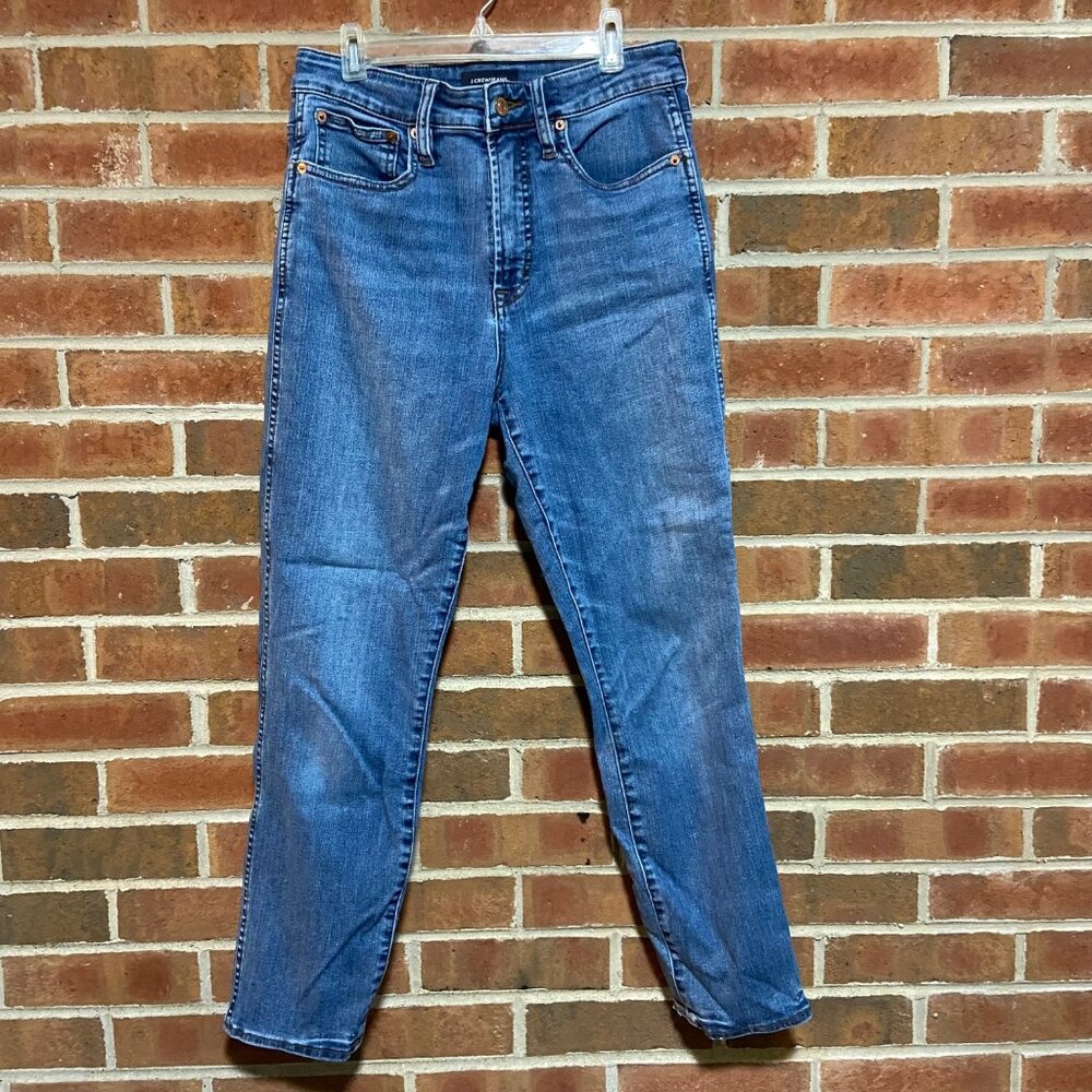J.Crew Curvy Vintage Straight Jeans Medium Wash Women's 27